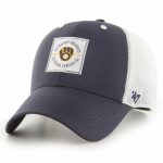 Milwaukee Brewers Pro Shop – mens milwaukee brewers 47 navy disburse mvp trucker adjustable hat Team Clothing and Headwear