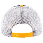 Milwaukee Brewers Pro Shop – mens milwaukee brewers 47 navy gridiron super stripe relaxed trucker hitch adjustable hat Team Clothing and Headwear