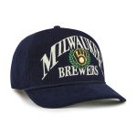 Milwaukee Brewers Pro Shop – mens milwaukee brewers 47 navy pitchout rope hitch adjustable hat Team Clothing and Headwear