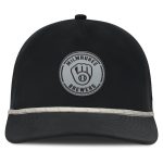 Milwaukee Brewers Pro Shop – mens milwaukee brewers fanatics black signature a-frame adjustable hat Team Clothing and Headwear