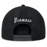 Milwaukee Brewers Pro Shop – mens milwaukee brewers fanatics black signature a-frame adjustable hat Team Clothing and Headwear
