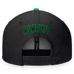 Milwaukee Brewers Pro Shop – mens milwaukee brewers fanatics blackkelly green lucky snapback hat Team Clothing and Headwear