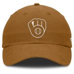 Milwaukee Brewers Pro Shop – mens milwaukee brewers fanatics brown act natural chopper adjustable hat Team Clothing and Headwear