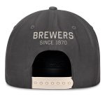Milwaukee Brewers Pro Shop – mens milwaukee brewers fanatics charcoal closer adjustable hat Team Clothing and Headwear