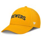 Milwaukee Brewers Pro Shop – mens milwaukee brewers fanatics gold core flex hat Team Clothing and Headwear