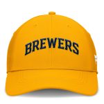Milwaukee Brewers Pro Shop – mens milwaukee brewers fanatics gold core flex hat Team Clothing and Headwear