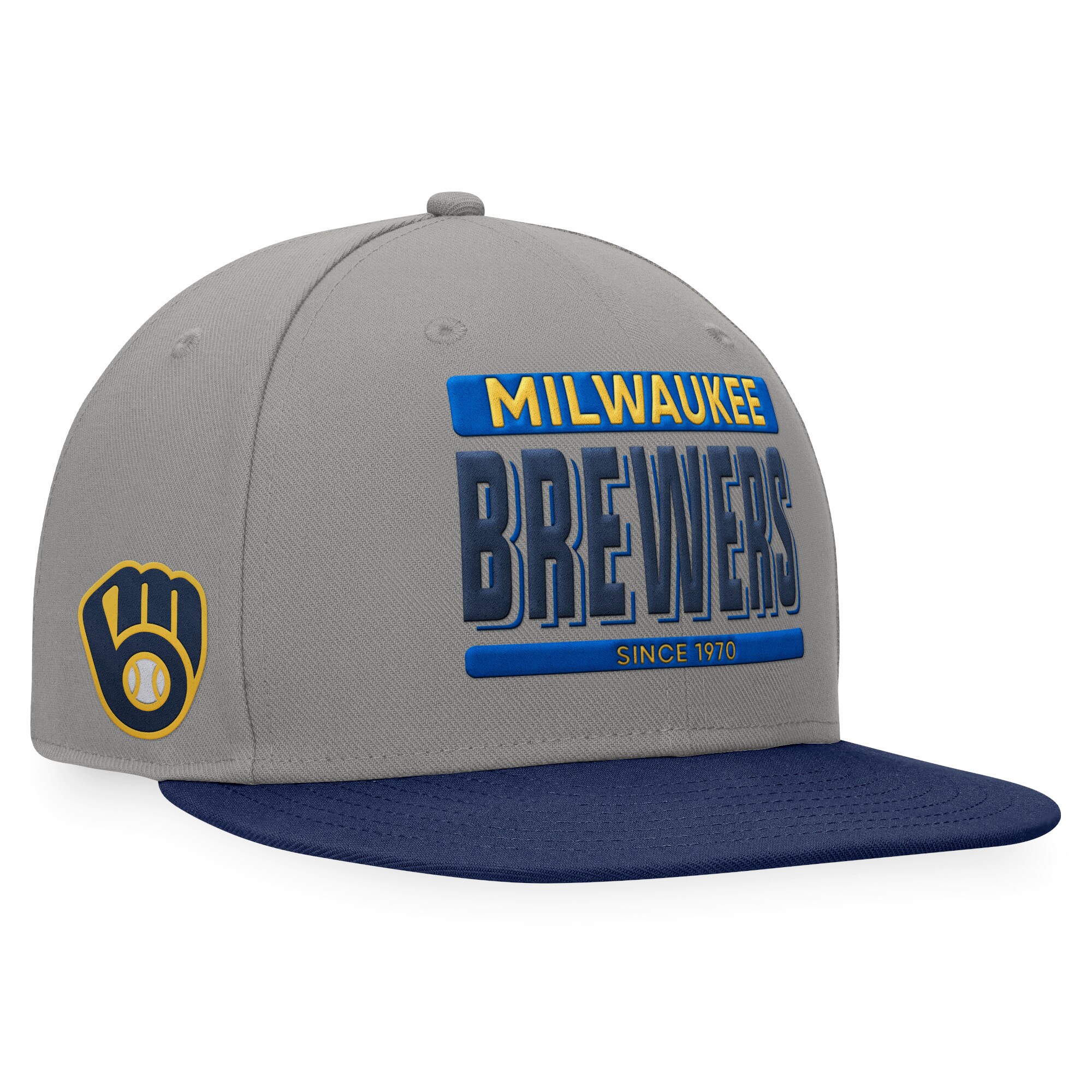 Milwaukee Brewers Pro Shop – mens milwaukee brewers fanatics graynavy line drive two-tone snapback hat Team Clothing and Headwear Milwaukee Brewers Pro Shop – mens milwaukee brewers fanatics graynavy line drive two-tone snapback hat Team Clothing and Headwear