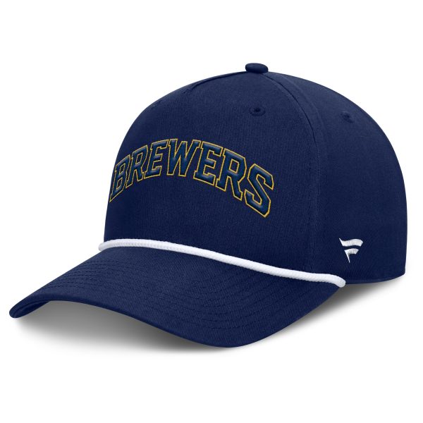 Milwaukee Brewers Pro Shop – mens milwaukee brewers fanatics navy clubhouse foul ball a-frame adjustable hat Team Clothing and Headwear