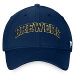 Milwaukee Brewers Pro Shop – mens milwaukee brewers fanatics navy core flex hat Team Clothing and Headwear