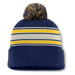 Milwaukee Brewers Pro Shop – mens milwaukee brewers fanatics navy fundamental patch cuffed knit hat with pom Team Clothing and Headwear