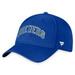 Milwaukee Brewers Pro Shop – mens milwaukee brewers fanatics royal cooperstown core flex hat Team Clothing and Headwear