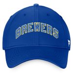Milwaukee Brewers Pro Shop – mens milwaukee brewers fanatics royal cooperstown core flex hat Team Clothing and Headwear