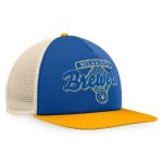 Milwaukee Brewers Pro Shop – mens milwaukee brewers fanatics royalgold cooperstown collection talley foam trucker snapback hat Team Clothing and Headwear