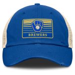 Milwaukee Brewers Pro Shop – mens milwaukee brewers fanatics royalnatural cooperstown collection eastbound mesh adjustable hat Team Clothing and Headwear