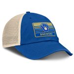 Milwaukee Brewers Pro Shop – mens milwaukee brewers fanatics royalnatural cooperstown collection eastbound mesh adjustable hat Team Clothing and Headwear