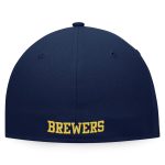 Milwaukee Brewers Pro Shop – mens milwaukee brewers fanatics whitenavy iconic color blocked fitted hat Team Clothing and Headwear