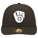 Milwaukee Brewers Pro Shop – mens milwaukee brewers new era black low profile 59fifty fitted hat Team Clothing and Headwear