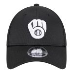 Milwaukee Brewers Pro Shop – mens milwaukee brewers new era black pivot 9forty adjustable hat Team Clothing and Headwear