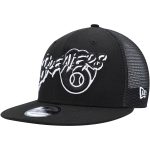 Milwaukee Brewers Pro Shop – mens milwaukee brewers new era black street trucker 9fifty snapback hat Team Clothing and Headwear
