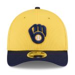 Milwaukee Brewers Pro Shop – mens milwaukee brewers new era goldnavy 2025 spring training 9forty adjustable hat Team Clothing and Headwear