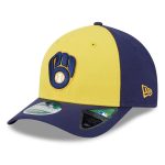 Milwaukee Brewers Pro Shop – mens milwaukee brewers new era goldnavy player replica 9forty adjustable hat Team Clothing and Headwear