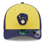 Milwaukee Brewers Pro Shop – mens milwaukee brewers new era goldnavy player replica 9forty adjustable hat Team Clothing and Headwear