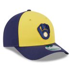 Milwaukee Brewers Pro Shop – mens milwaukee brewers new era goldnavy player replica 9forty adjustable hat Team Clothing and Headwear