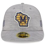 Milwaukee Brewers Pro Shop – mens milwaukee brewers new era gray 2024 clubhouse low profile 59fifty fitted hat Team Clothing and Headwear