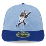 Milwaukee Brewers Pro Shop – mens milwaukee brewers new era light blue 2025 batting practice low profile 59fifty fitted hat Team Clothing and Headwear