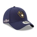 Milwaukee Brewers Pro Shop – mens milwaukee brewers new era navy 2024 mlb postseason side patch 39thirty flex hat Team Clothing and Headwear