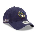 Milwaukee Brewers Pro Shop – mens milwaukee brewers new era navy 2024 mlb postseason side patch 9twenty adjustable hat Team Clothing and Headwear