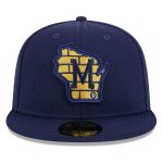Milwaukee Brewers Pro Shop – mens milwaukee brewers new era navy 2025 mlb clubhouse 59fifty fitted hat Team Clothing and Headwear