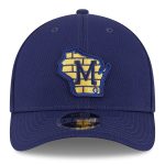 Milwaukee Brewers Pro Shop – mens milwaukee brewers new era navy 2025 mlb clubhouse 9forty adjustable hat Team Clothing and Headwear