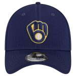 Milwaukee Brewers Pro Shop – mens milwaukee brewers new era navy active pivot 39thirty flex hat Team Clothing and Headwear