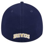 Milwaukee Brewers Pro Shop – mens milwaukee brewers new era navy active pivot 39thirty flex hat Team Clothing and Headwear