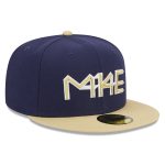 Milwaukee Brewers Pro Shop – mens milwaukee brewers new era navy cooperstown collection retro city 59fifty fitted hat Team Clothing and Headwear