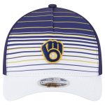 Milwaukee Brewers Pro Shop – mens milwaukee brewers new era navy gradient 9forty m-crown adjustable hat Team Clothing and Headwear