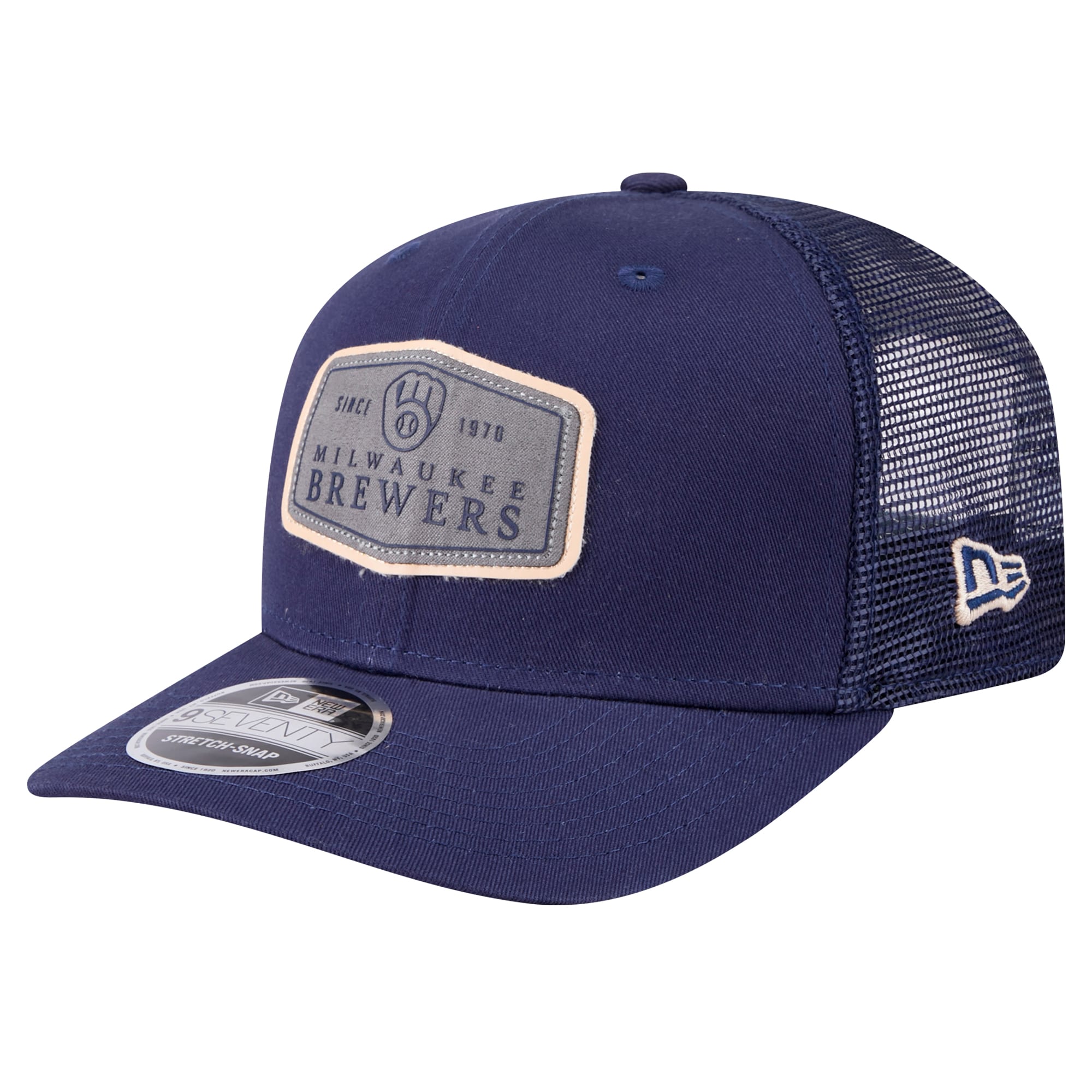 Milwaukee Brewers Pro Shop – mens milwaukee brewers new era navy labeled 9seventy stretch-snap adjustable hat Team Clothing and Headwear Milwaukee Brewers Pro Shop – mens milwaukee brewers new era navy labeled 9seventy stretch-snap adjustable hat Team Clothing and Headwear