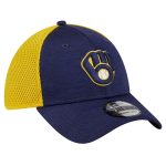 Milwaukee Brewers Pro Shop – mens milwaukee brewers new era navy neo 39thirty flex hat Team Clothing and Headwear