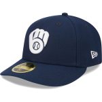 Milwaukee Brewers Pro Shop – mens milwaukee brewers new era navy oceanside low profile 59fifty fitted hat Team Clothing and Headwear