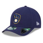 Milwaukee Brewers Pro Shop – mens milwaukee brewers new era navy player replica 9forty adjustable hat Team Clothing and Headwear