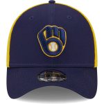 Milwaukee Brewers Pro Shop – mens milwaukee brewers new era navy team neo 39thirty flex hat Team Clothing and Headwear