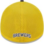 Milwaukee Brewers Pro Shop – mens milwaukee brewers new era navy team neo 39thirty flex hat Team Clothing and Headwear