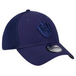 Milwaukee Brewers Pro Shop – mens milwaukee brewers new era navy team tone 39thirty flex hat Team Clothing and Headwear