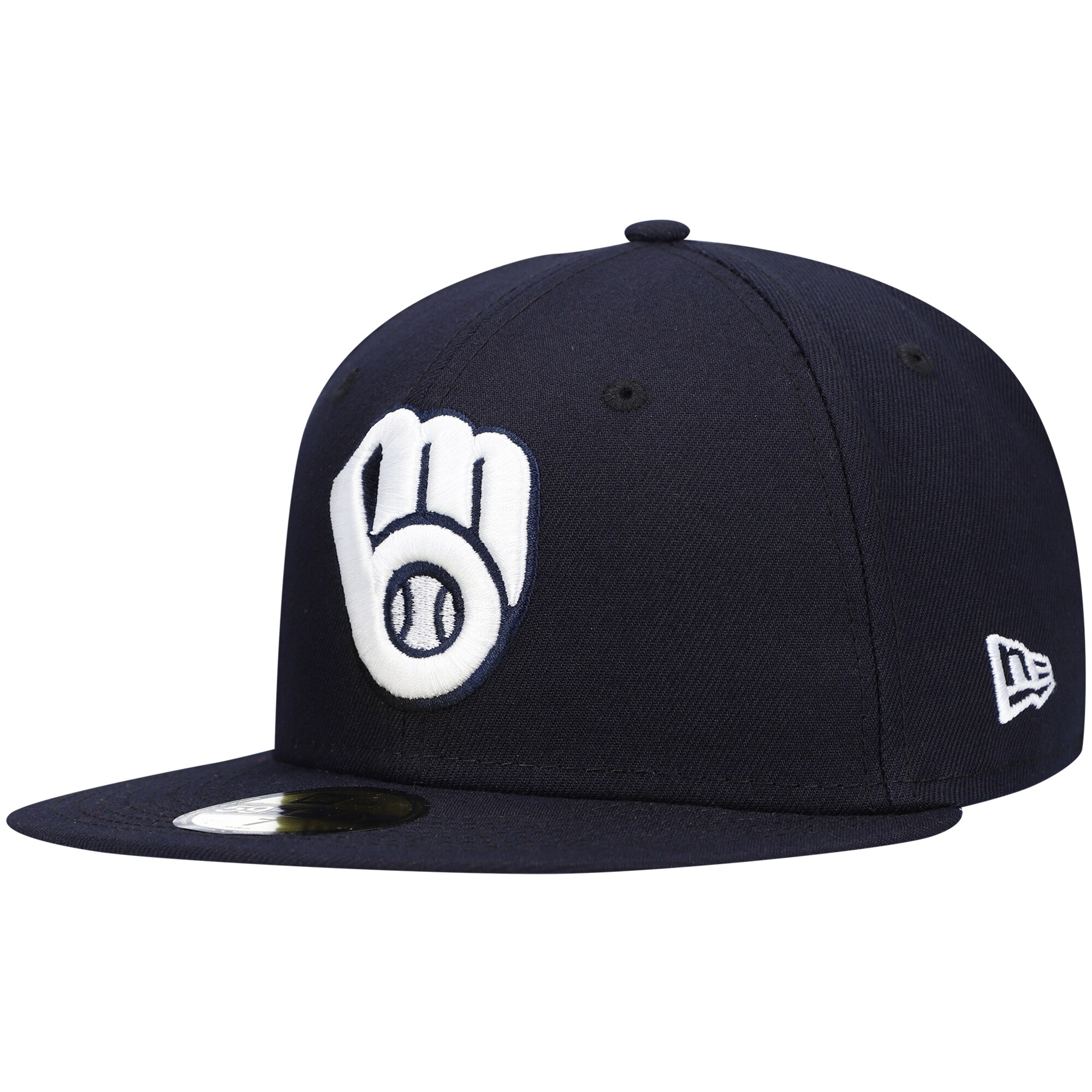 Milwaukee Brewers Pro Shop – mens milwaukee brewers new era navy white logo 59fifty fitted hat Team Clothing and Headwear Milwaukee Brewers Pro Shop – mens milwaukee brewers new era navy white logo 59fifty fitted hat Team Clothing and Headwear