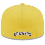 Milwaukee Brewers Pro Shop – mens milwaukee brewers new era navygold gameday sideswipe 59fifty fitted hat Team Clothing and Headwear