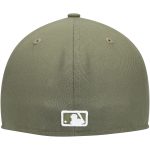 Milwaukee Brewers Pro Shop – mens milwaukee brewers new era olive white logo 59fifty fitted hat Team Clothing and Headwear