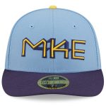 Milwaukee Brewers Pro Shop – mens milwaukee brewers new era powder blue 2022 city connect low profile 59fifty fitted hat Team Clothing and Headwear