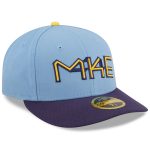 Milwaukee Brewers Pro Shop – mens milwaukee brewers new era powder blue 2022 city connect low profile 59fifty fitted hat Team Clothing and Headwear
