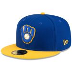 Milwaukee Brewers Pro Shop – mens milwaukee brewers new era x diet starts monday royalyellow 1982 world series main collection 59fifty fitted hat Team Clothing and Headwear